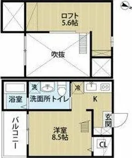 La forte(ラフォルテ)【2階】の間取り