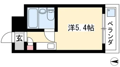 ドール東海通【2階】の間取り