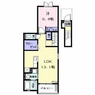 エターナルⅡ【2階】の間取り