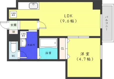 北海道札幌市中央区北四条西11丁目【マンション】の間取り