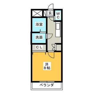 アラニⅡ【2階】の間取り