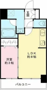 ピーノ京都西大路【4階】の間取り