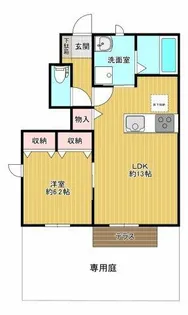 シャーメゾン道場南【1階】の間取り