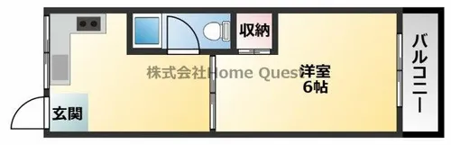 八戸ノ里KS【3階】の間取り