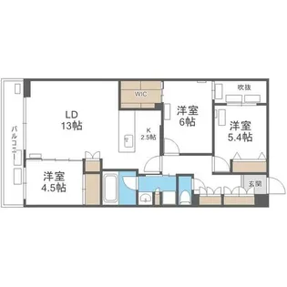 S-RESIDENCE南円山blaze【1階】の間取り