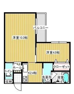 Doona札幌【3階】の間取り