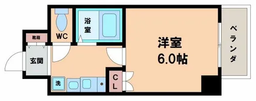 Villa Kei【4階】の間取り