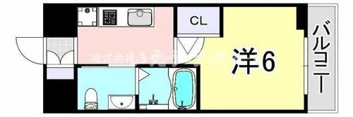 エステムプラザ神戸西Ⅳインフィニティ【8階】の間取り