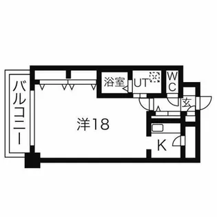 リーヴァストゥーディオ丸の内【4階】の間取り