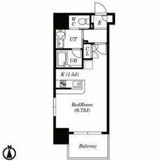 プランベイム大須駅前【2階】の間取り