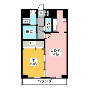 マノアール・泉【7階】の間取り