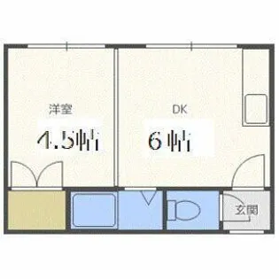 K2オオタキビル【3階】の間取り
