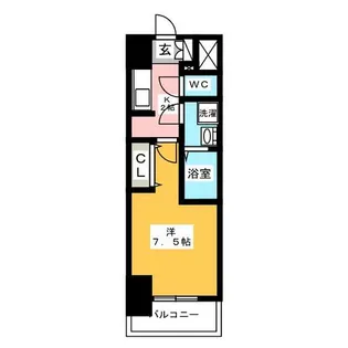 S-RESIDENCE豊国通【3階】の間取り