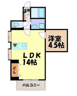 大蔵浅田ビル【1階】の間取り