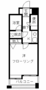 メゾン・ド・フルール【6階】の間取り