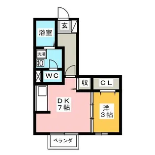 エミリオ【2階】の間取り