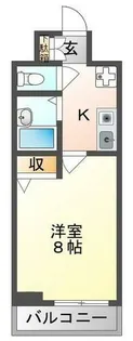 メリックビルⅡ【4階】の間取り