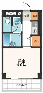 マルシェ九条【302号室】の間取り