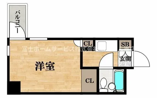 トップヒルズ森之宮【5階】の間取り