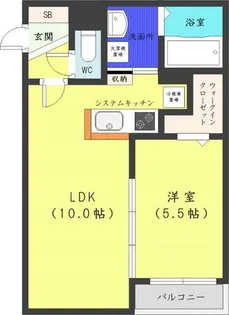 ラ・カーサ・フェリーチェ琴似【3階】の間取り