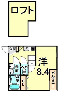 ACROSS GRADO【1階】の間取り
