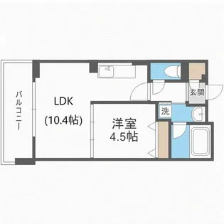 JP noie 円山表参道【14階】の間取り