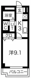 トミヨシロンハイツ【2階】の間取り