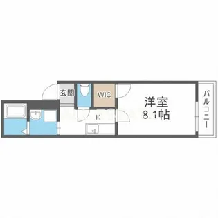 フジパレス城東諏訪ノースⅡ番館【3階】の間取り