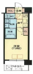 NORTH VILLAGE 伍番館【5階】の間取り