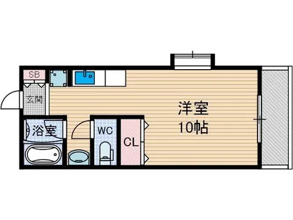 パルプラザ茨木【4階】の間取り