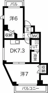 ワンコレクト神田【3階】の間取り
