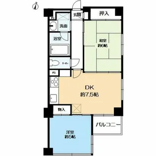 兵庫県神戸市東灘区御影1丁目【マンション】の間取り