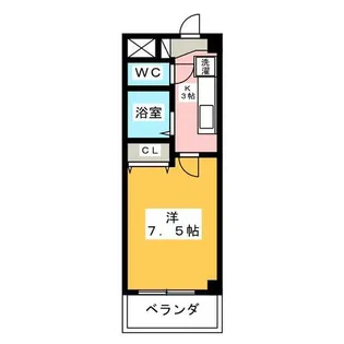 アイリス八事【2階】の間取り