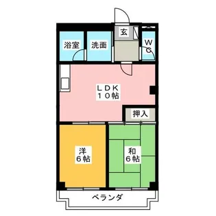 アストリーム【2階】の間取り