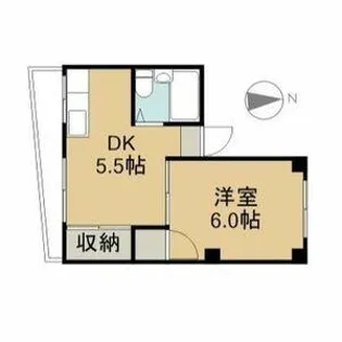 大生コーポ【2階】の間取り