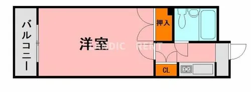 吉塚AGビル6号館【3階】の間取り