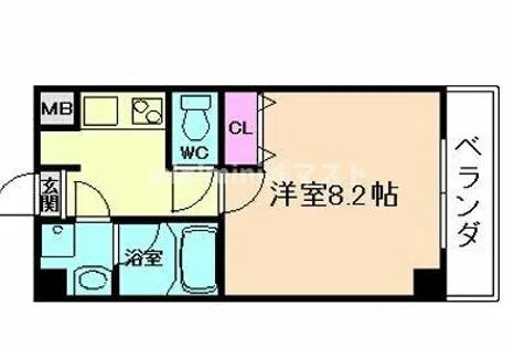 パーラム野田【3階】の間取り