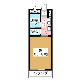 NONAMIハウス【4階】の間取り