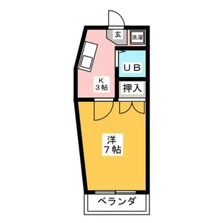 岩本ビル【3階】の間取り