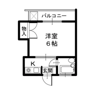 メゾンOZO【2階】の間取り
