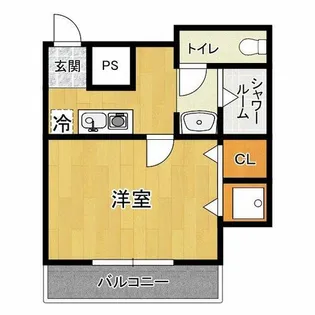 グランドステージ江坂【6階】の間取り