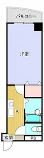 コーポキタノ【5階】の間取り