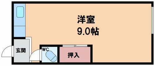 Fメゾン【2階】の間取り