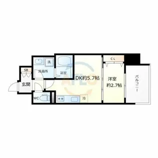 テラ堺市駅【1階】の間取り