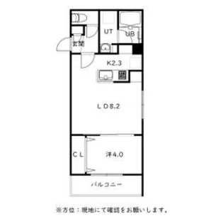 フェーラシュヴァル元町【1階】の間取り