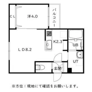 フェーラシュヴァル元町【1階】の間取り