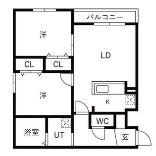 仮)Terrace Soen【202号室】の間取り