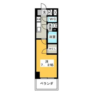 プレサンス丸の内アデル【9階】の間取り