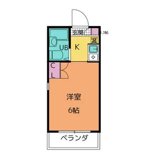 ビビッド原【2階】の間取り