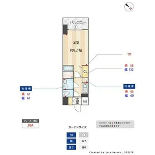 S-RESIDENCE金山altano【8階】の間取り
